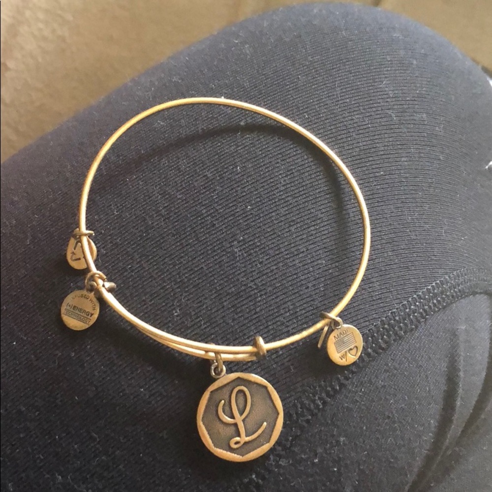 Alex and Ani “L” Bracelet